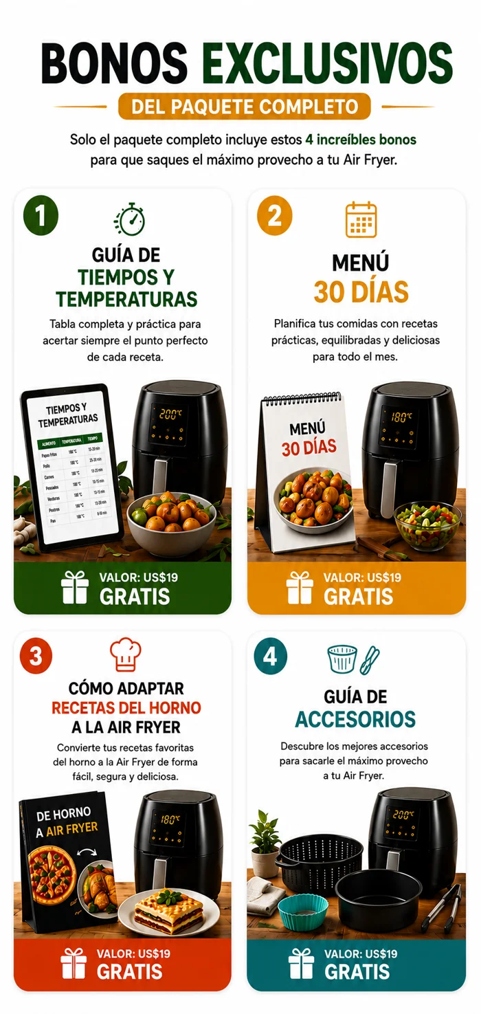 Bonos exclusivos del paquete completo